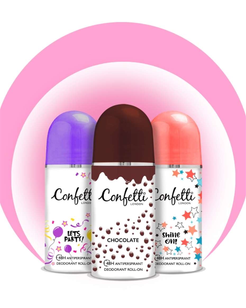 CONFETTI LONDON ROLL ON FOR WOMEN