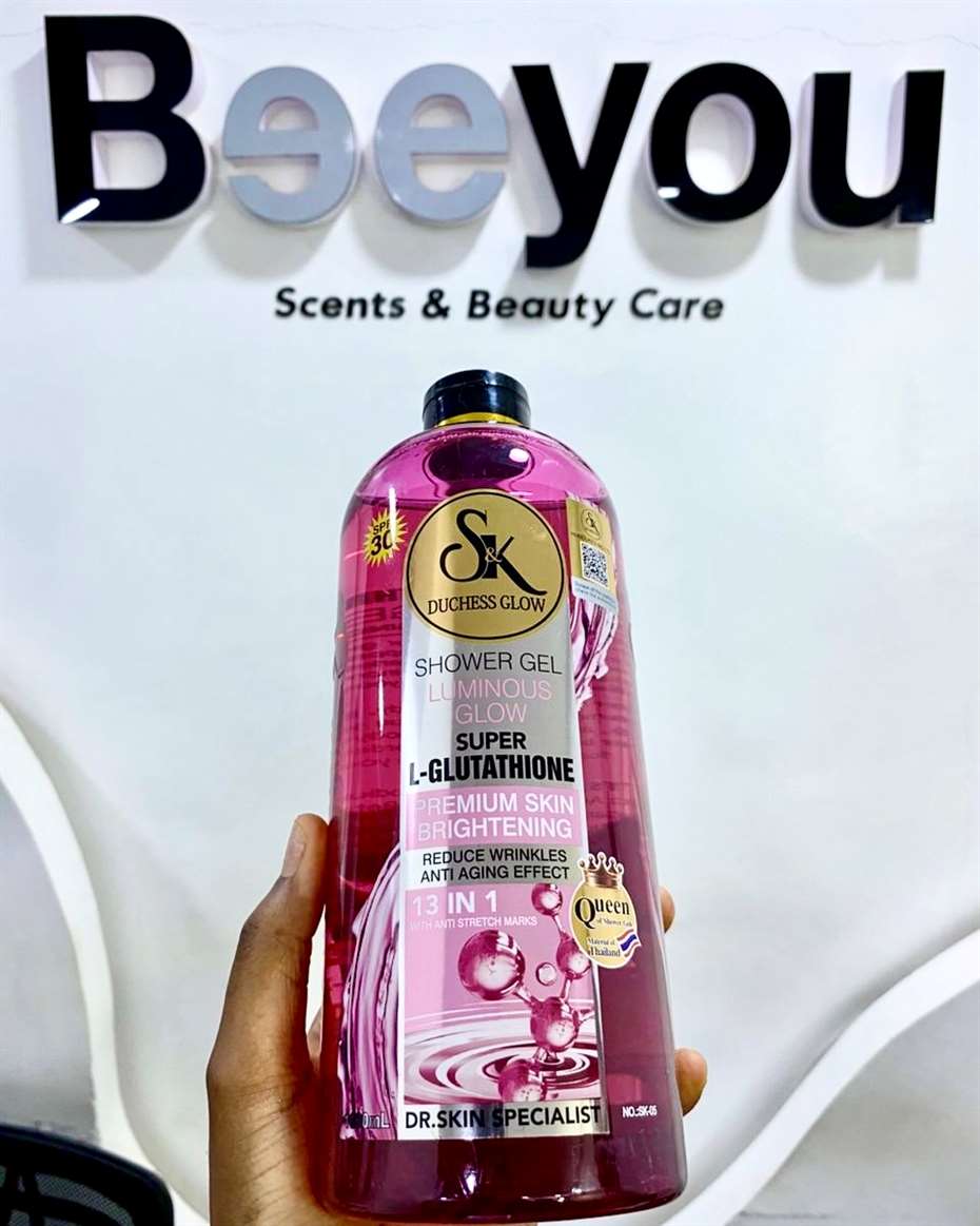 SK DUCHESS GLOW L-GLUTATHIONE PREMIUM SKIN BRIGHTENING BODY WASH 1000ML -  BEEYOU SCENTS AND BEAUTY CARE