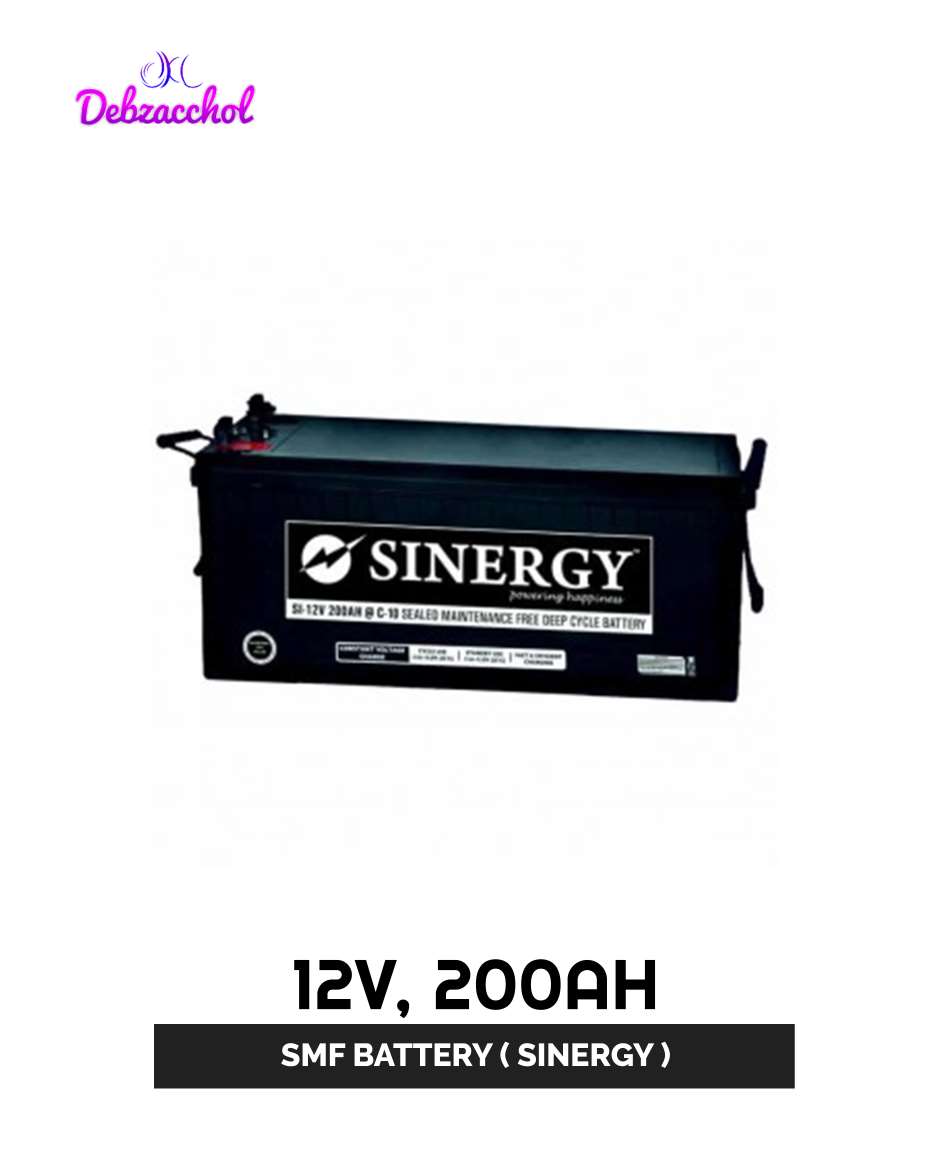 SINERGY SMF BATTERY 12V 200 AH