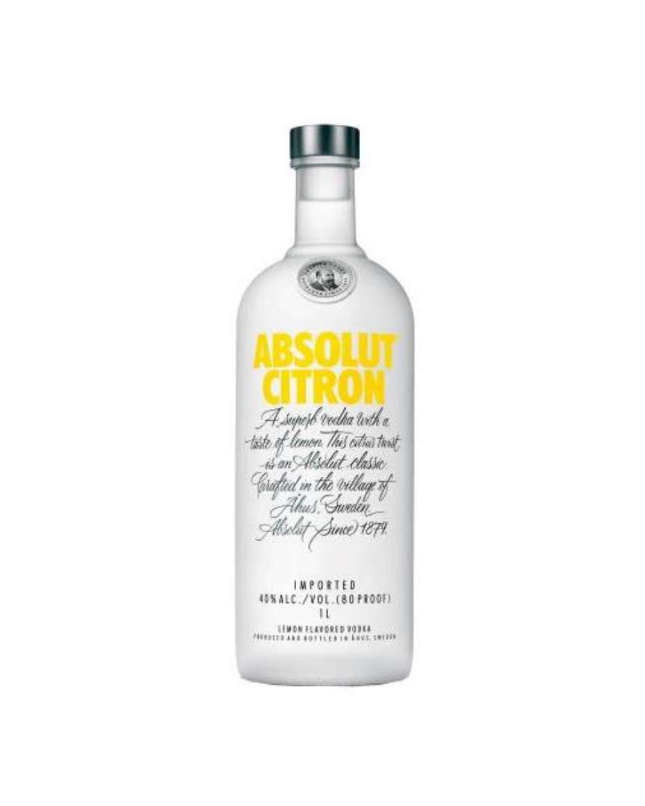 ABSOLUT CITRON VODKA 1L