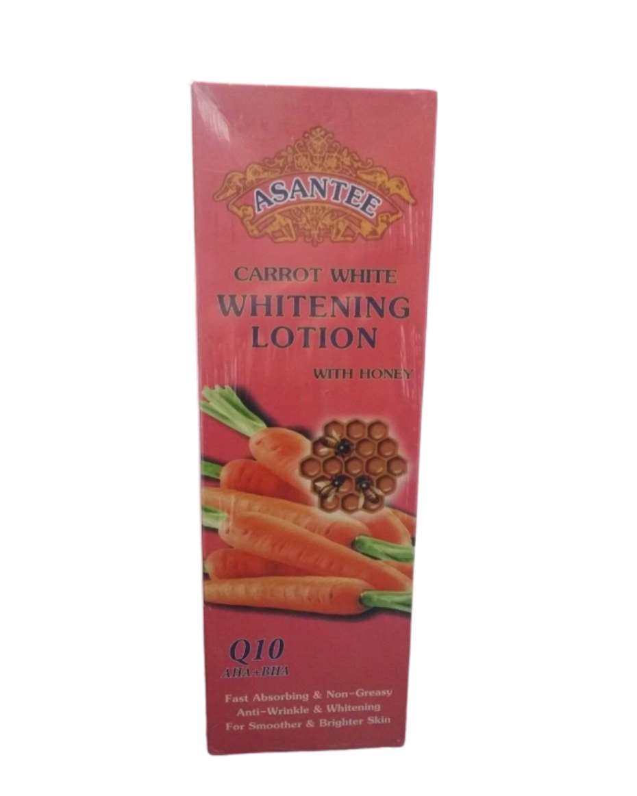 ASANTEE LOTION 400ML CARROT WHITE