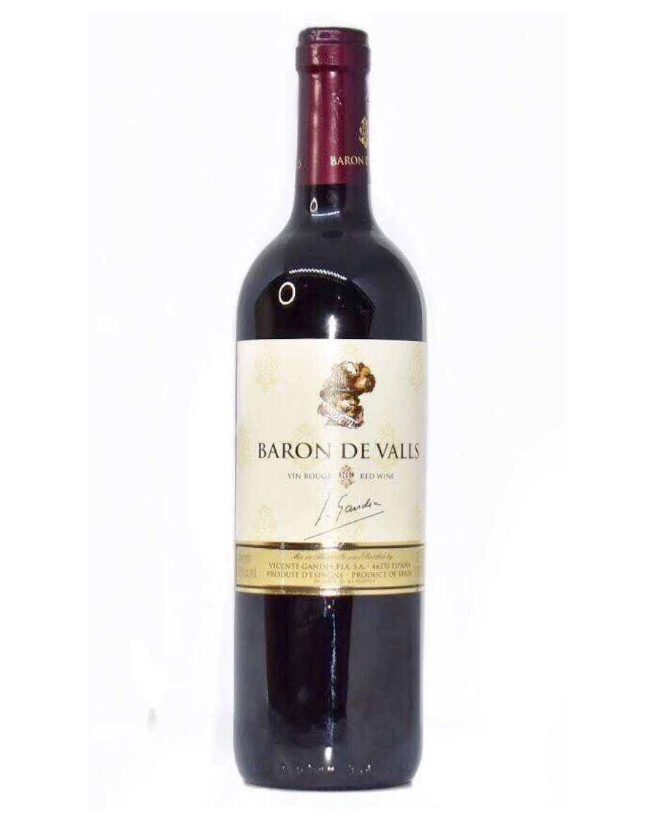 BARON DE VALS RED WINE 750ML