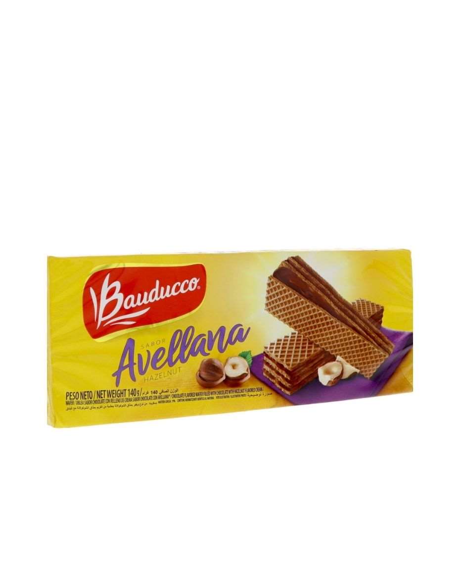 BAUDUCCO AVELLANA HAZELNUT 140G