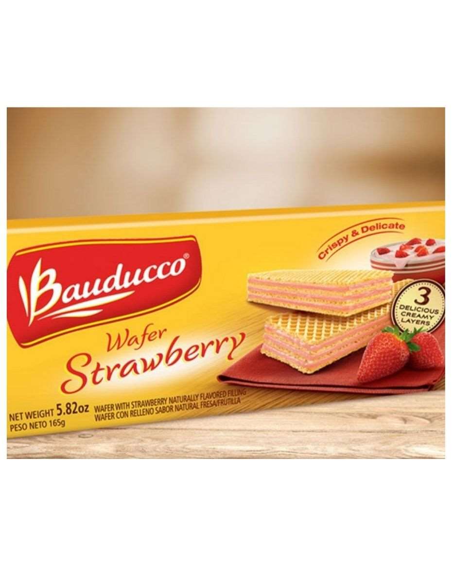 BAUDUCCO FRESA STRAWBERY WAFERS 140G