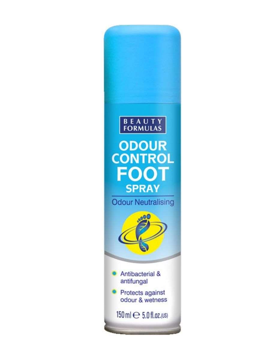 BEAUTY FORMULAS ODOUR CONTROL FOOT SPRAY 150ML