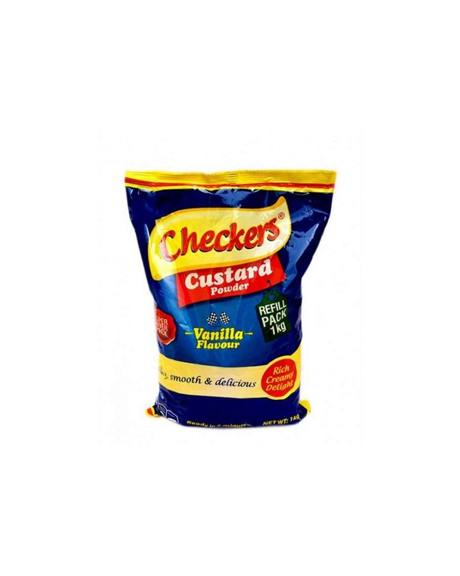 CHECKERS CUSTARD REFILL VANILLA 1KG