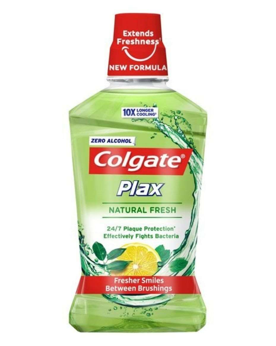 COLGATE PLAX MOUTHWASH 500ML NATURAL FRESH