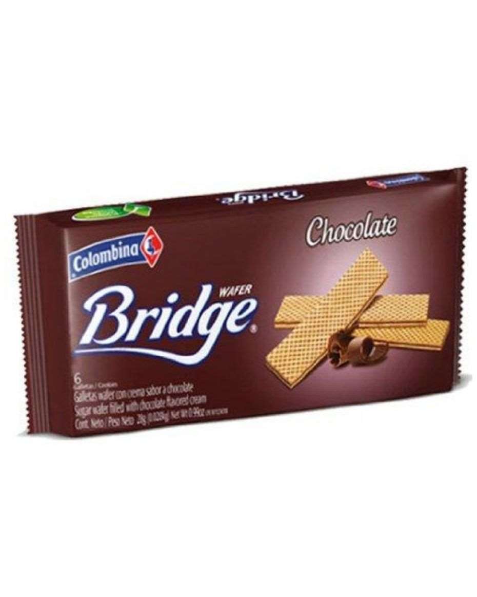 COLOMBINA BRIDGE DOBLE CREMA WAFERS