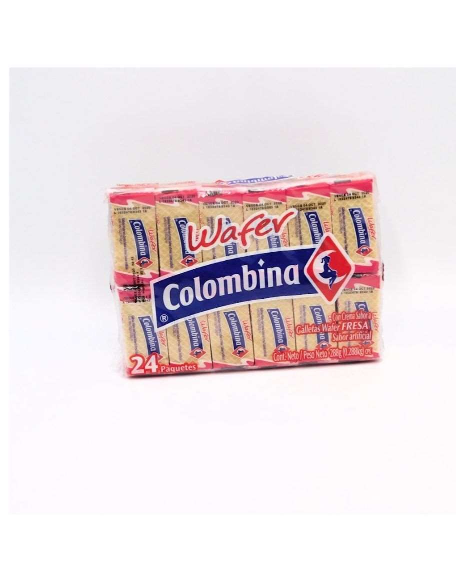 COLOMBINA WAFER FRESA X 24