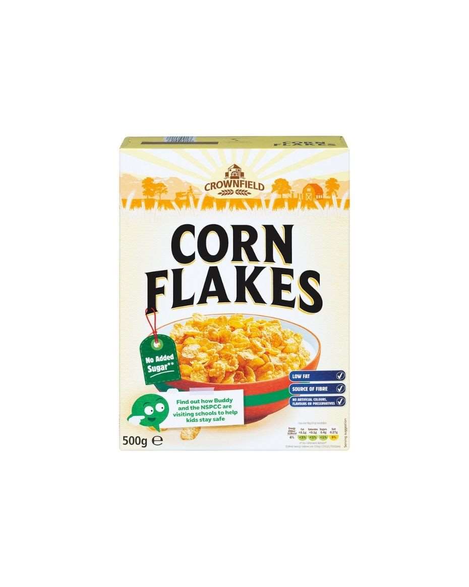 CROWNFIELD CORNFLAKES 500G IMPORTED