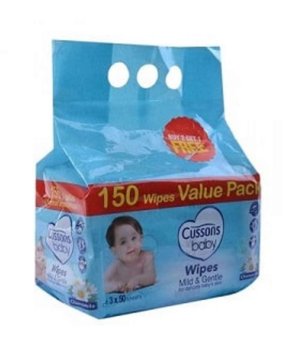 CUSSONS WIPES VALUE PACK MILD & GENTLE