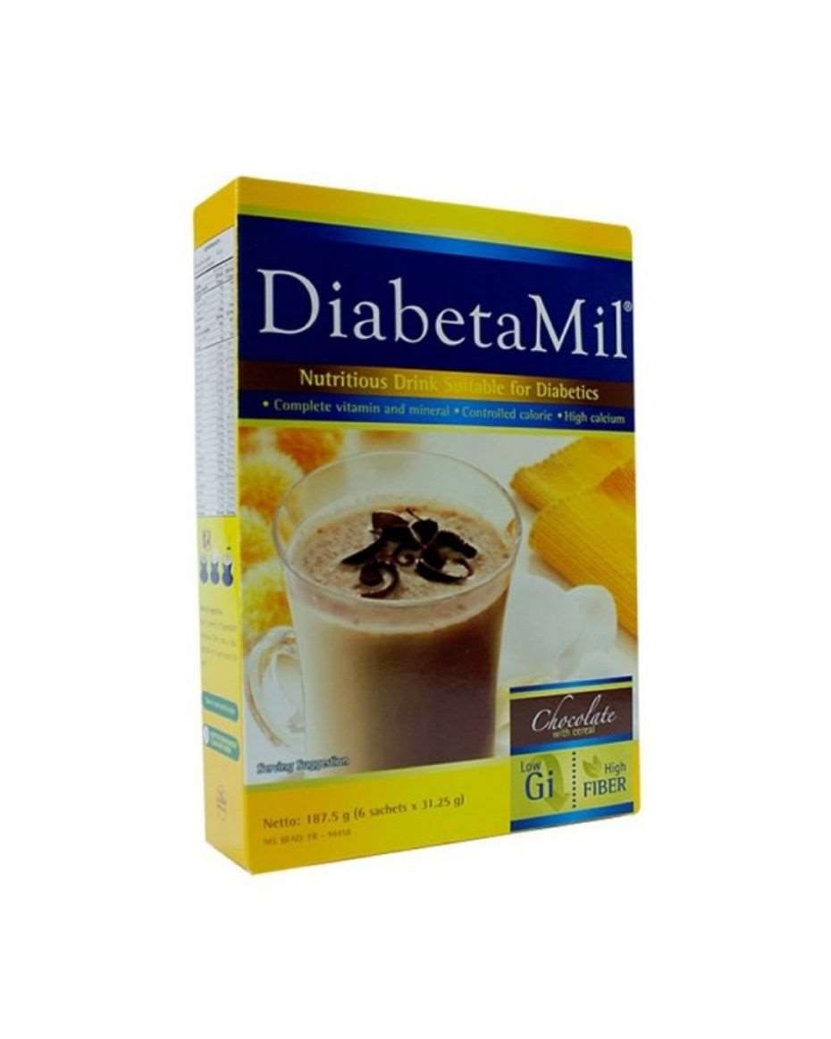 DIABETAMIL NUTRITIOUS DRINK CHOCOLATE WITH CEREAL