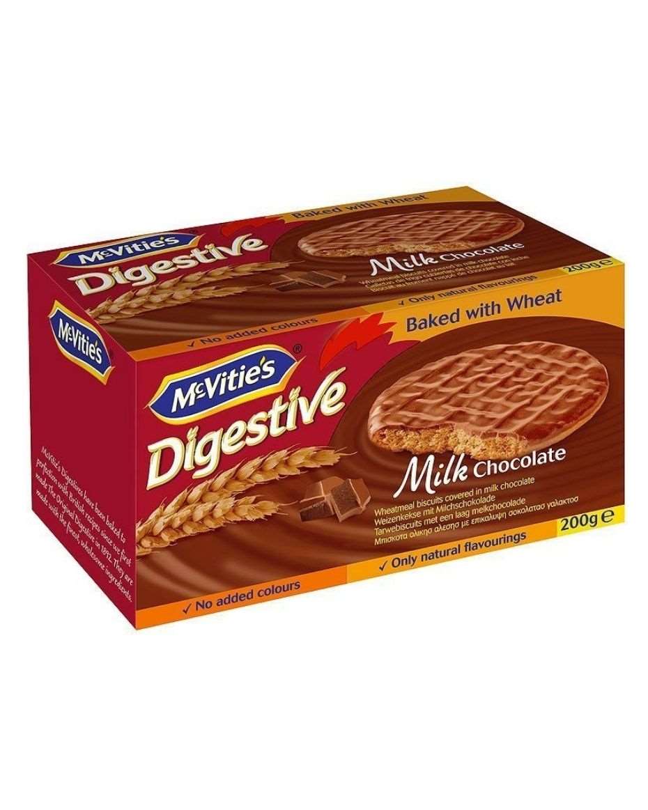 DIGESTIVE MILK CHOCOLATE 200G