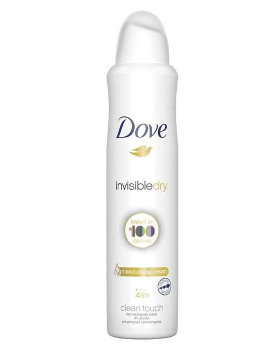 DOVE SPRAY INVISIBLE DRY 250ML