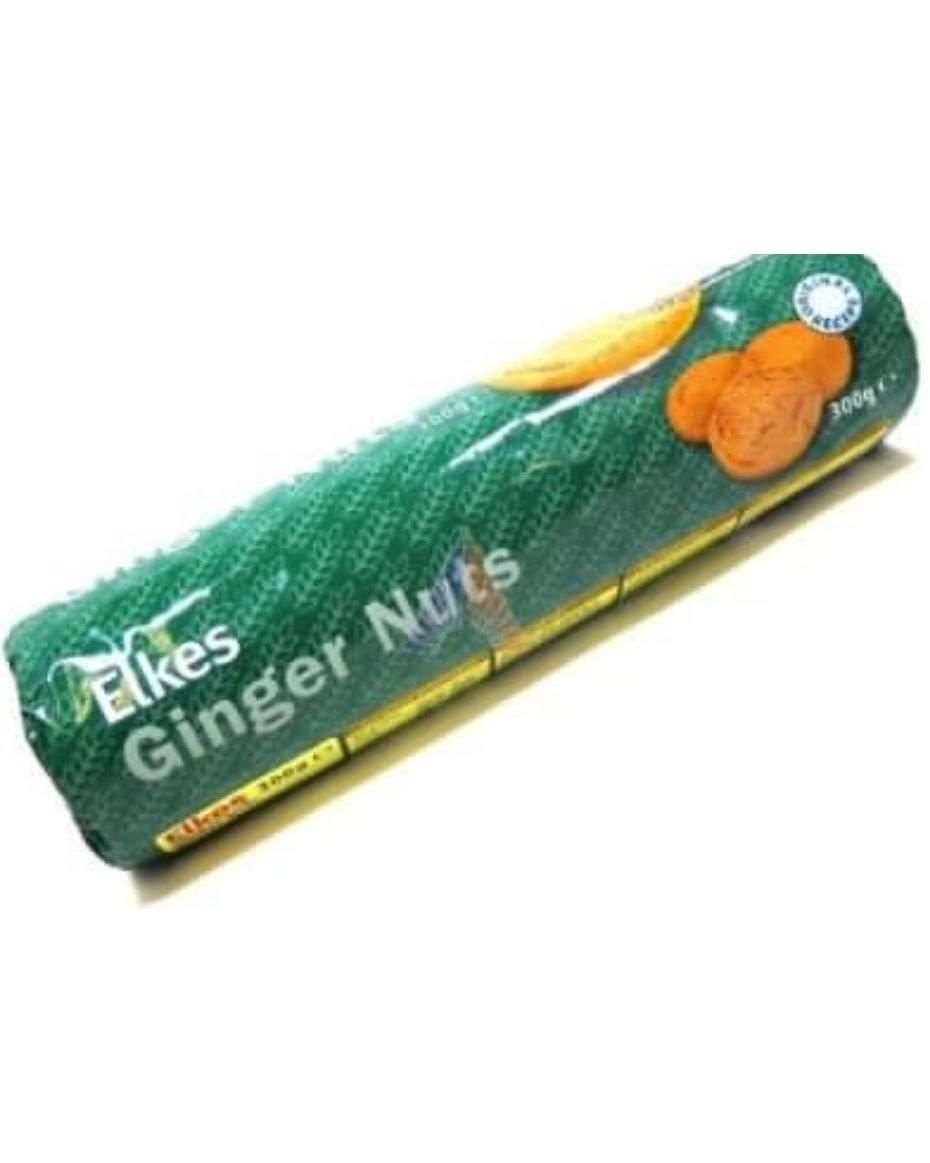 ELKES GINGER NUTS BISCUITS 300G