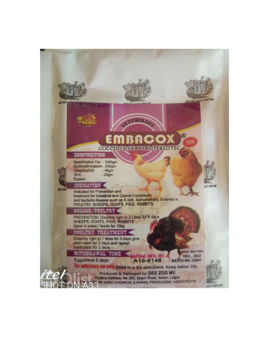 EMBACOX 50G