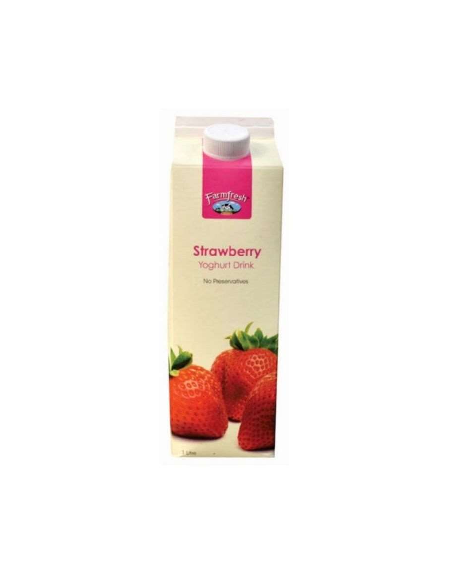 FARM FRESH YOGHURT 1000ML STRAWBERRY