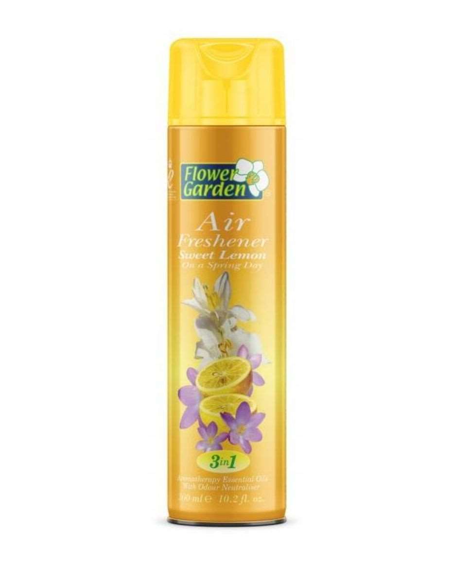 FLOWER GARDEN AIR FRESHENER SPRAY SWEET LEMON