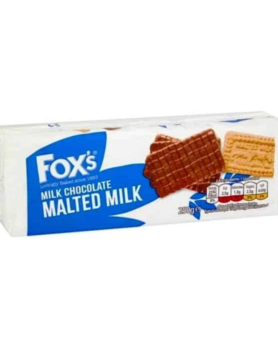 FOXS MILK CHOCOLATE MALTED MILK