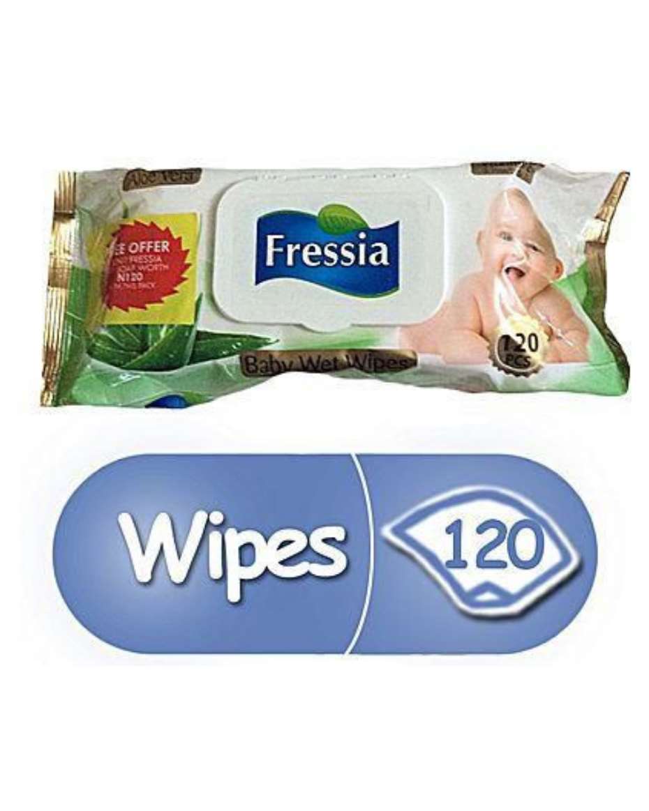 FRESSIA WIPES BY 120PCS