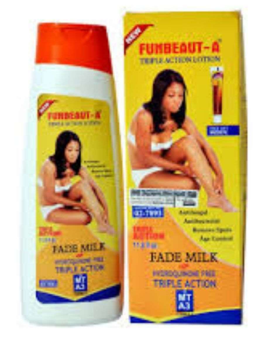 FUNBEAUT A WITH FADE MILK LOTION B/S