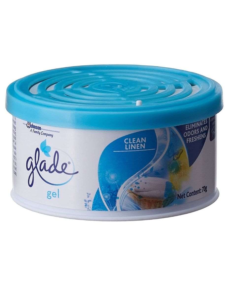 GLADE GEL 70G CLEAN LINEN