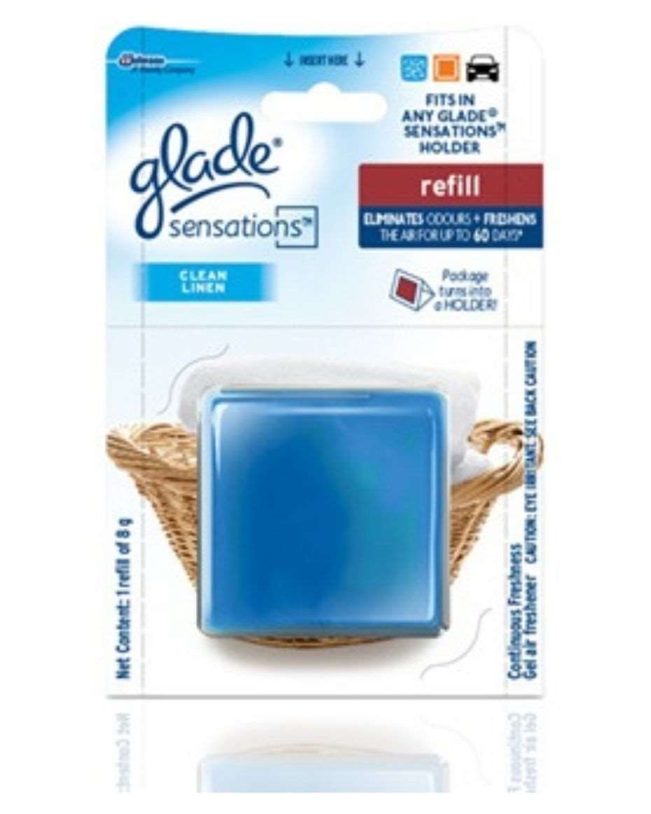 GLADE SENSATION REFIL CLEAN LINEN