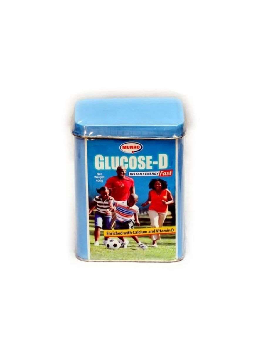 GLUCOSE D TIN MUNROS 400G