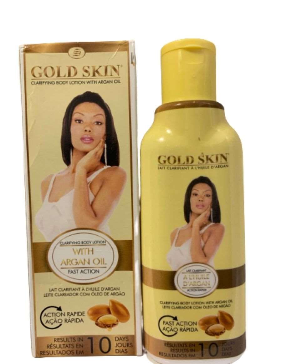 GOLD SKIN LOTION WITH ARGAN OIL