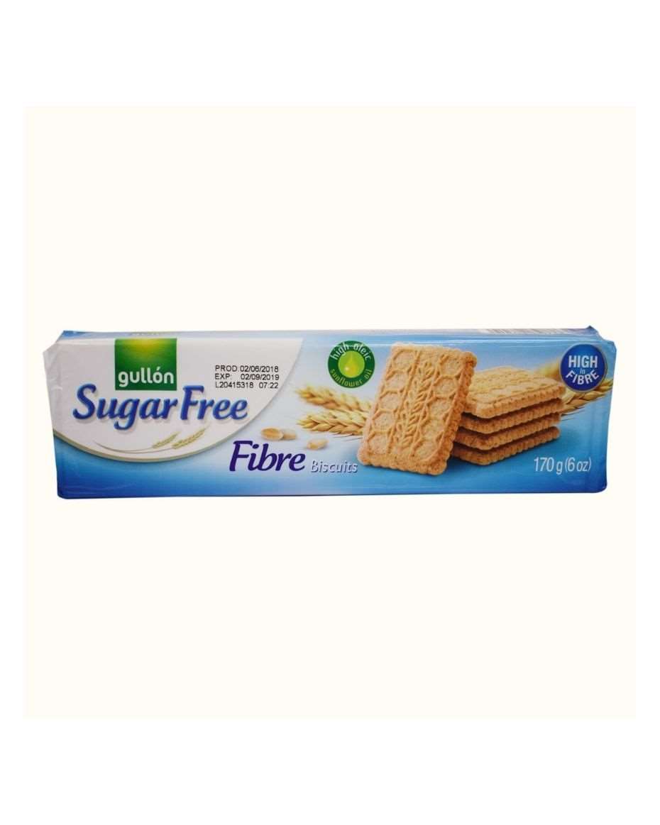 GULLON SUGAR FREE FIBRE BISC 170G