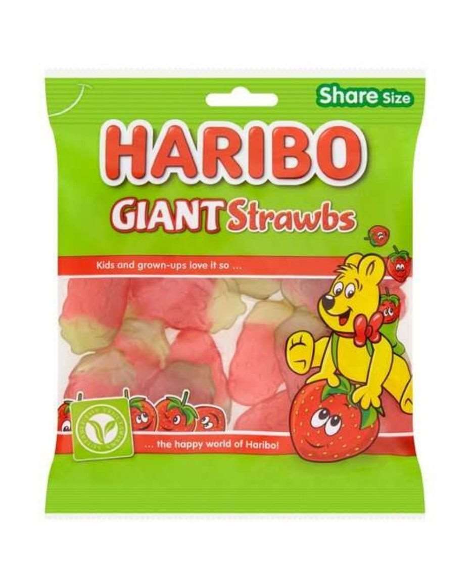 HARIBO GIANT STRAWBS