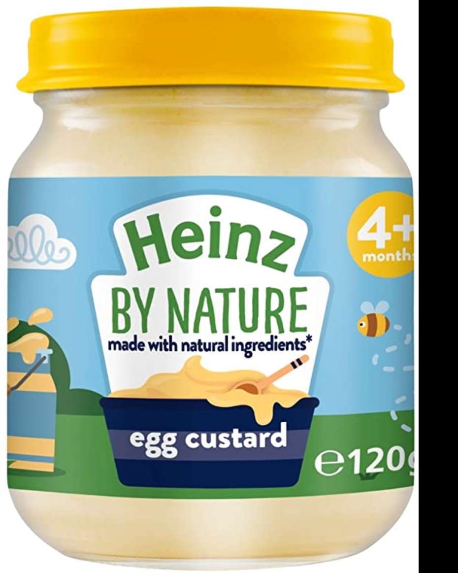 HEINZ BY NATURE 120G EGG CUSTARD