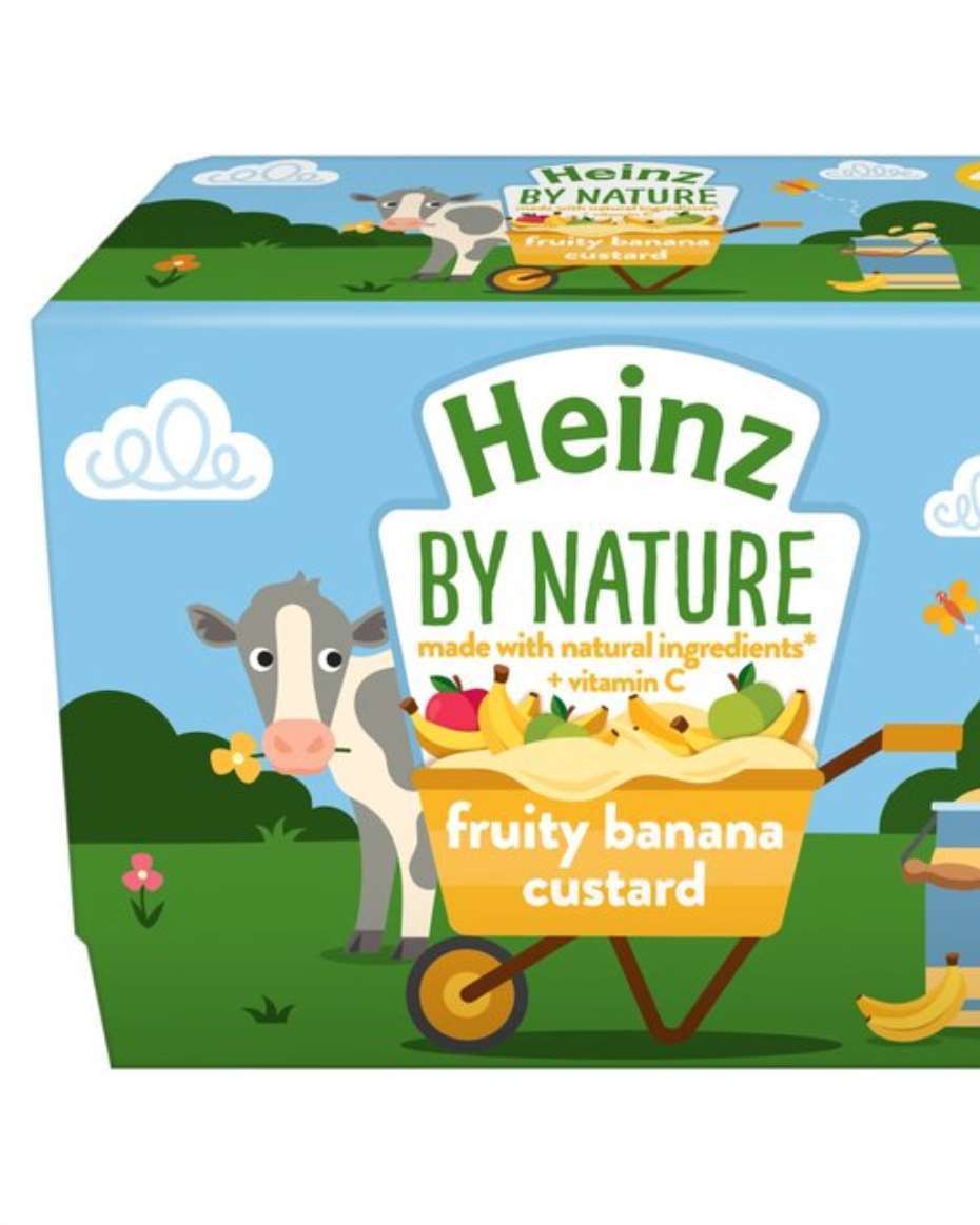 HEINZ FRUITY BANANA CUSTARD