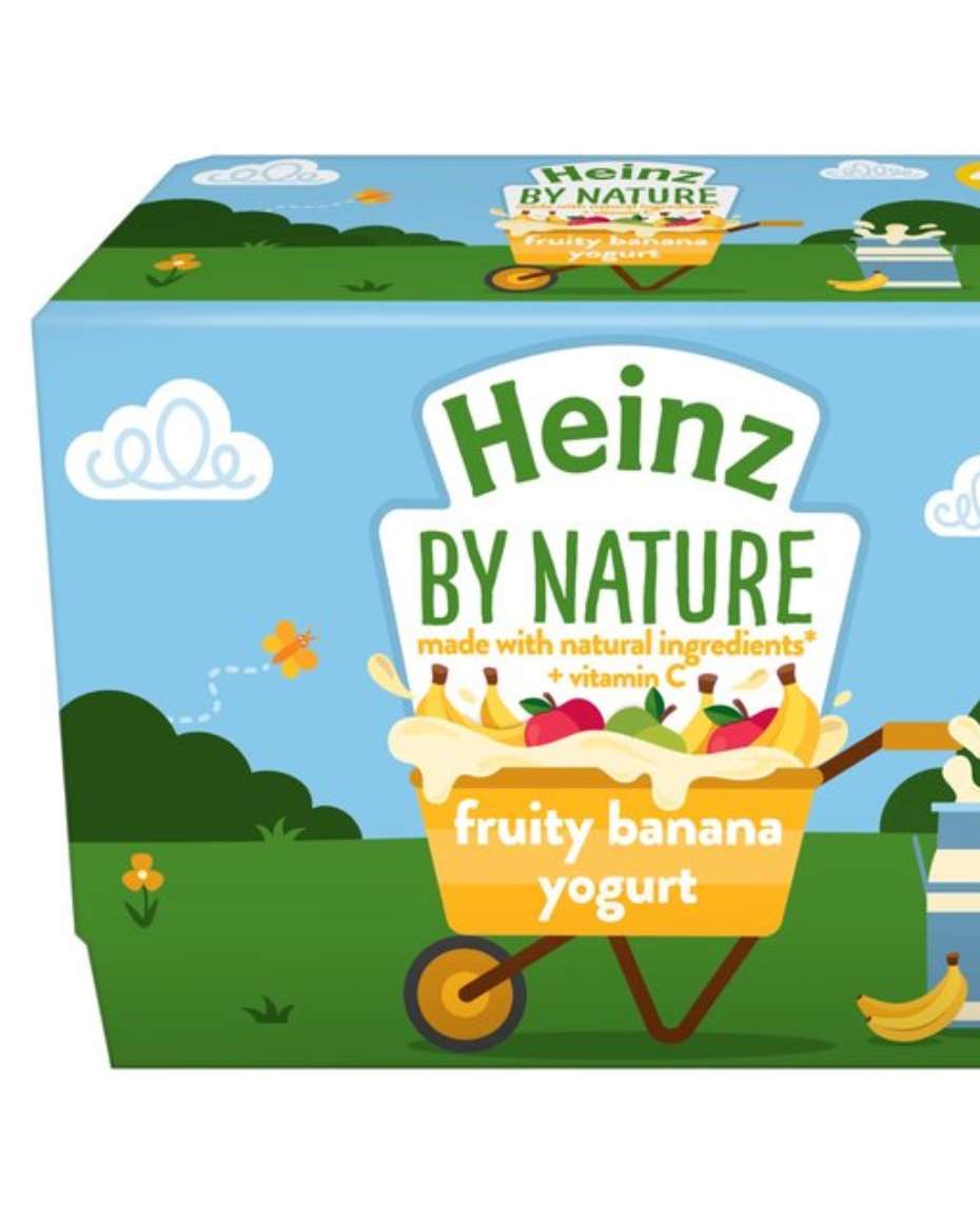 HEINZ FRUITY BANANA YOGURT