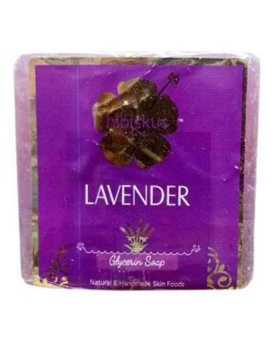 HIBISKUS LAVENDER GLYCERIN SOAP