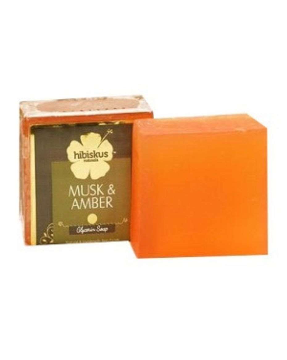 HIBISKUS MUSK AMBER GLYCERIN SOAP