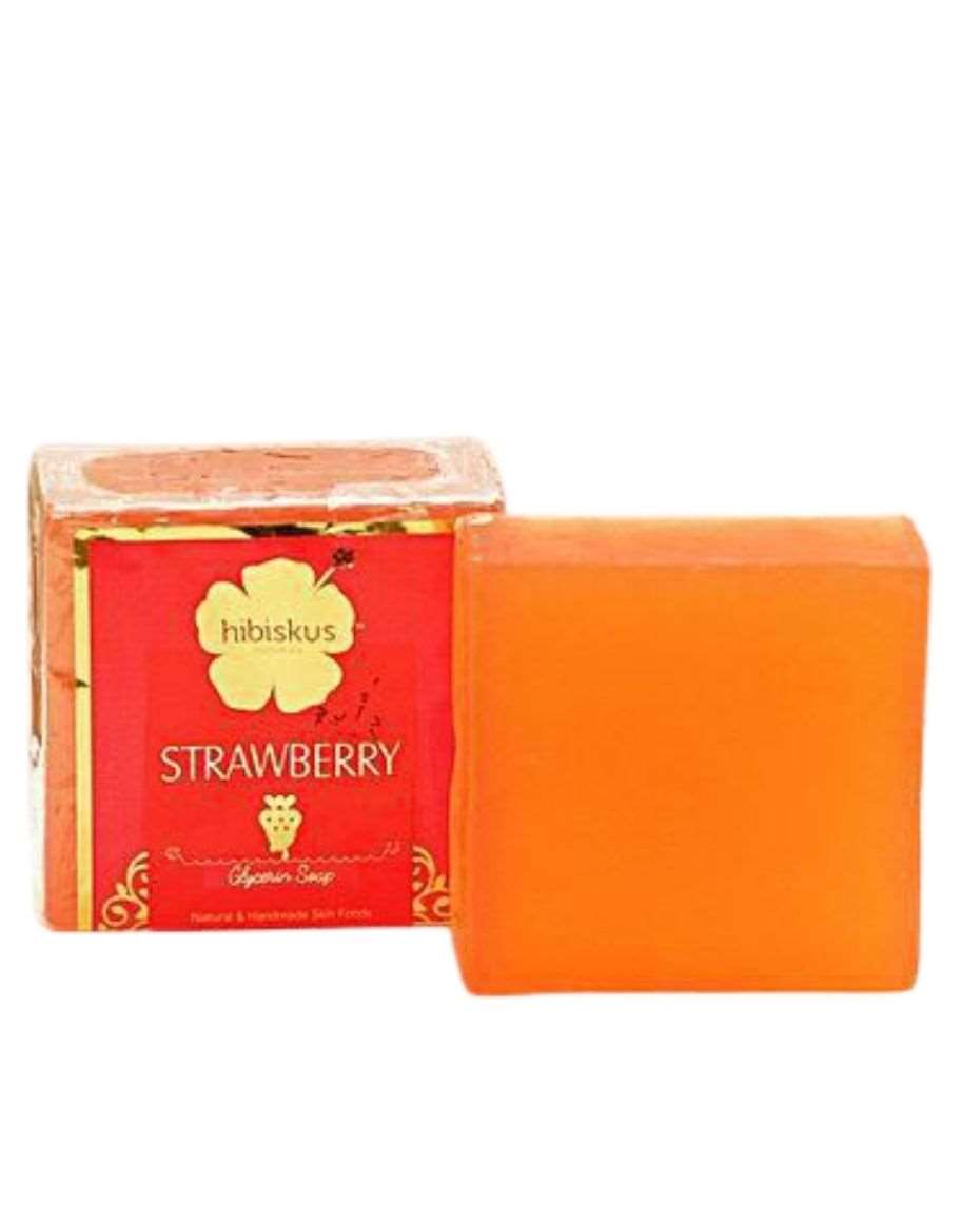 HIBISKUS STRAWBERRY GLYCERIN SOAP