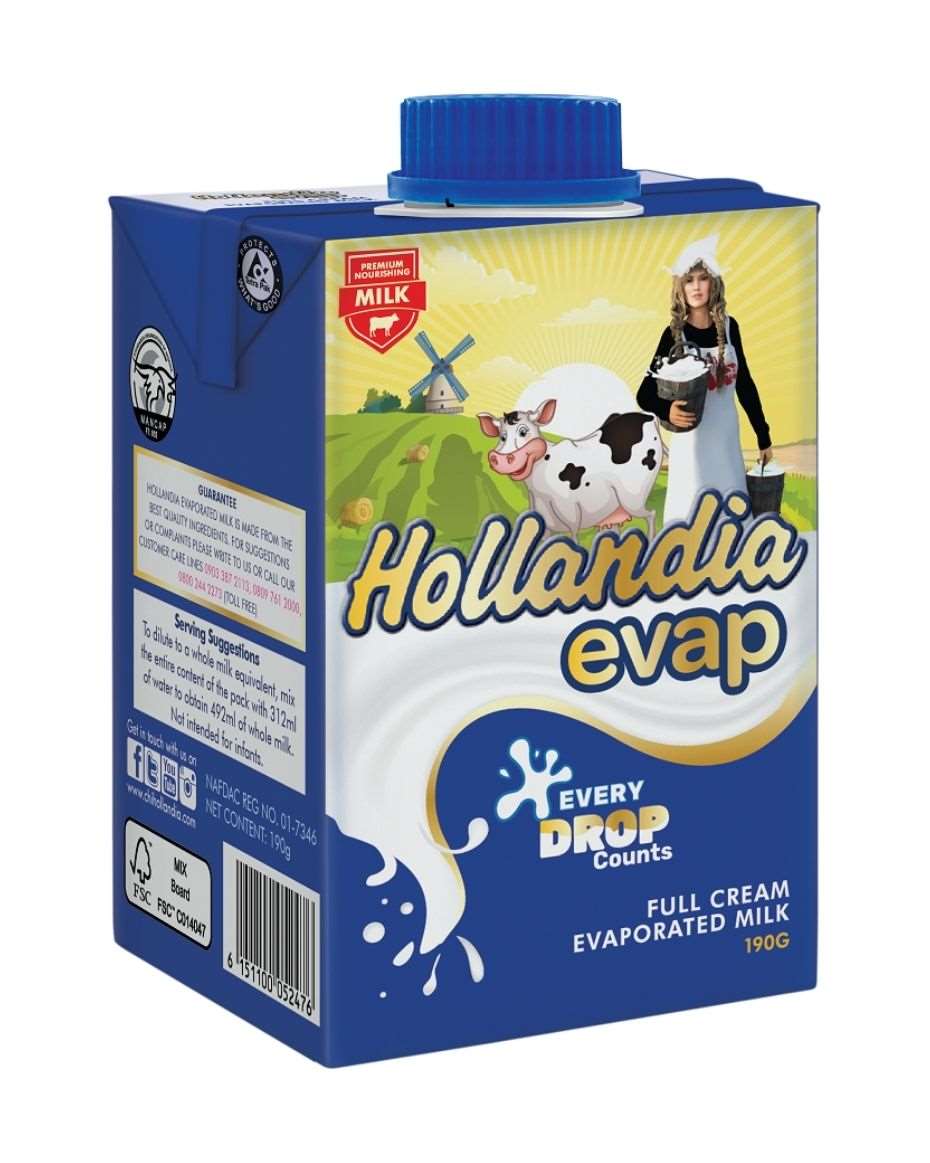 HOLLANDIA EVAP MILK 190G