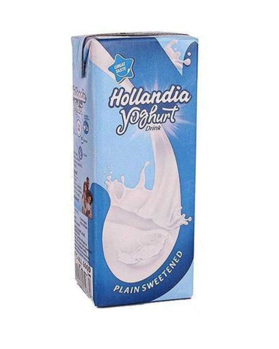 HOLLANDIA YOUGHURT 180ML PLAINSWEETENED