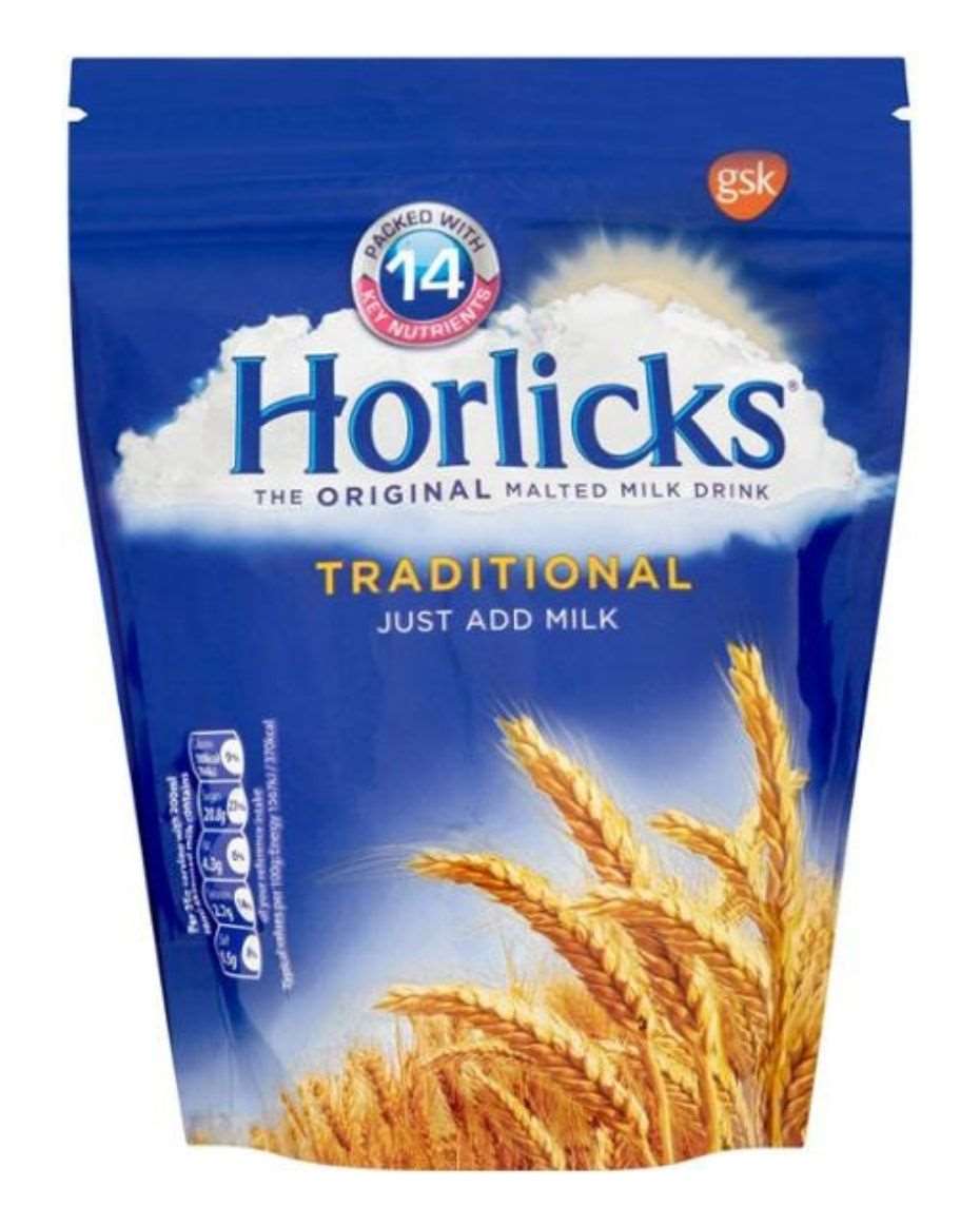 HORLICKS MALT DRINK TIN 400G