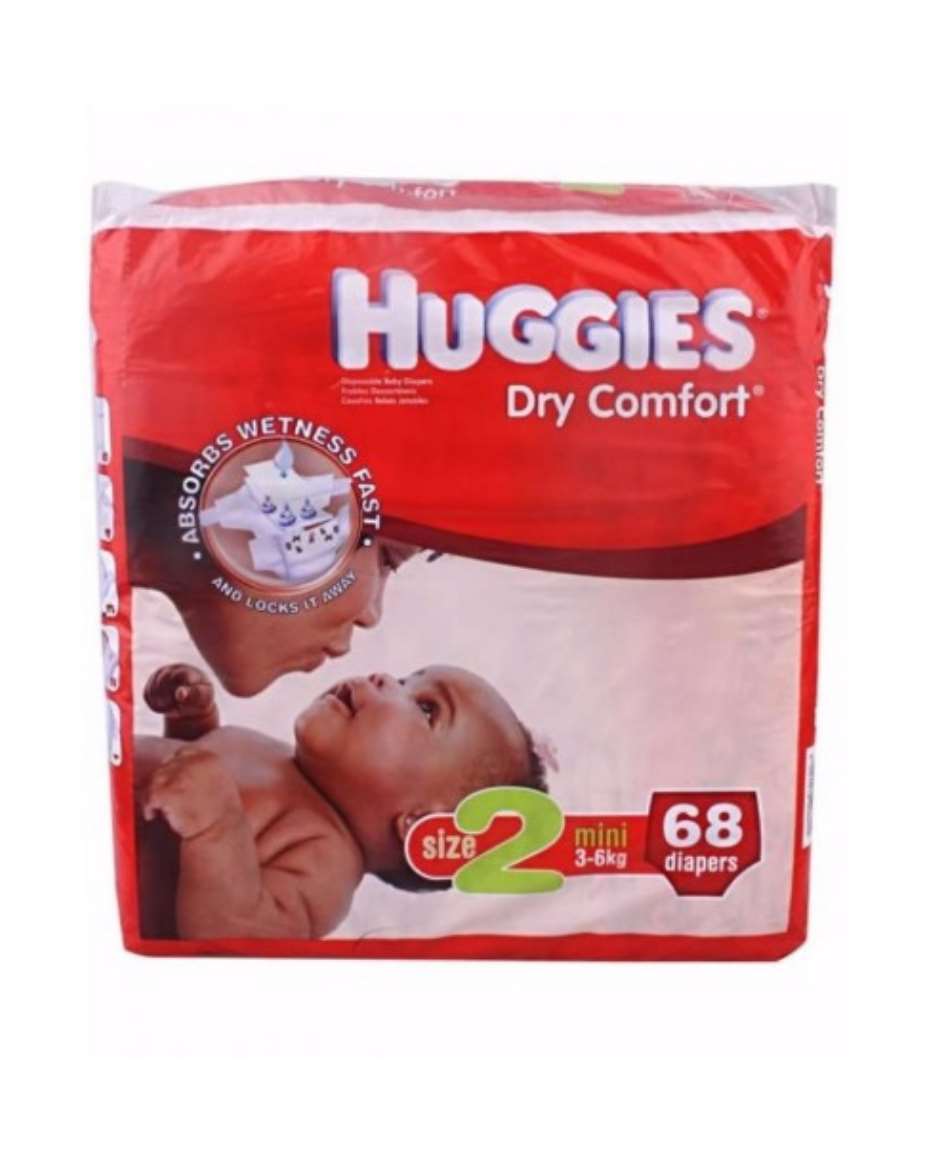 HUGGIES DRY COMFORT JUMBO MINI X100