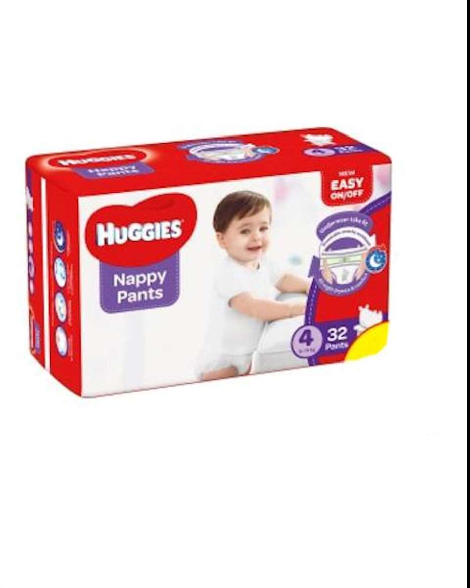 HUGGIES NAPPY PANTS MAXI X32