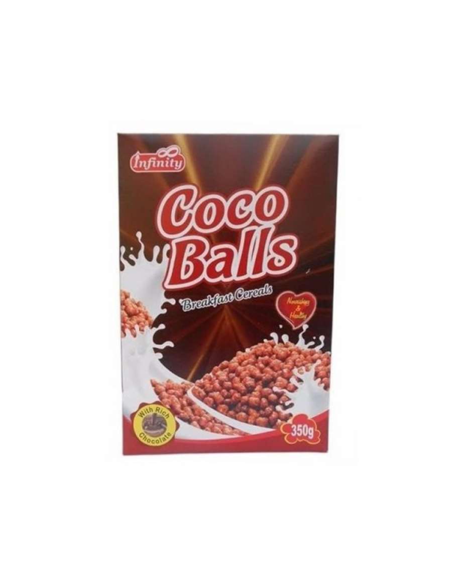 INFINITY CEREALS COCO BALLS 350G