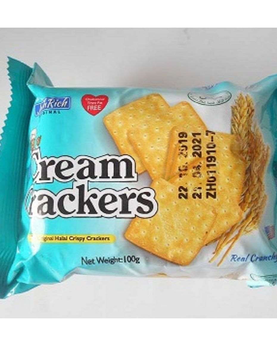 JOHN RICH CREAM CRACKERS 100G