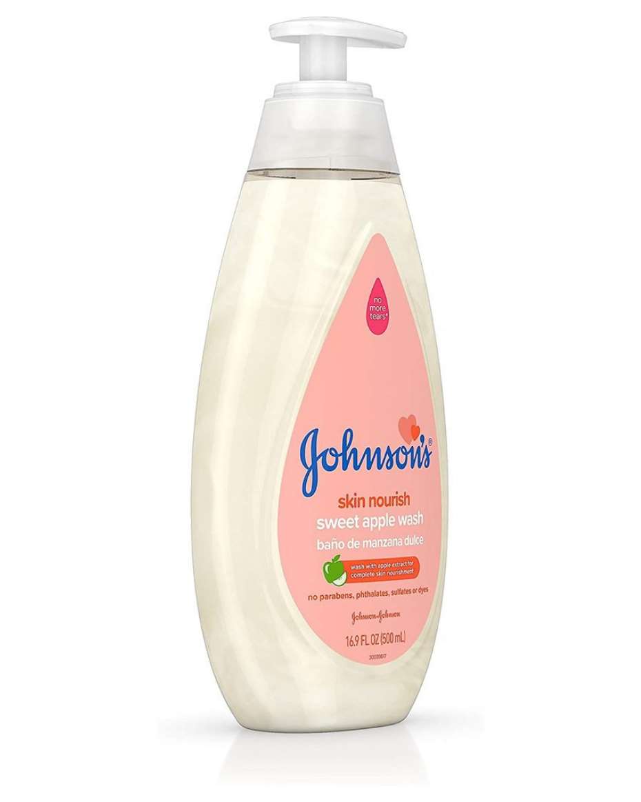 JOHNSONS SWEET APPLE WASH 800ML