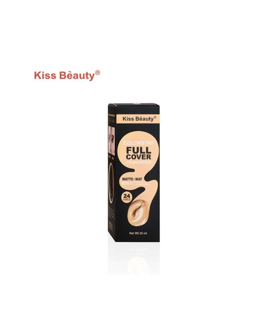 KISS BEAUTY FULL COVER FOUNDATION 35ML