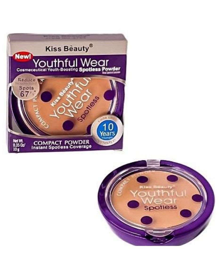 KISS BEAUTY YOUTHFUL WEAR COMPACT POWDER