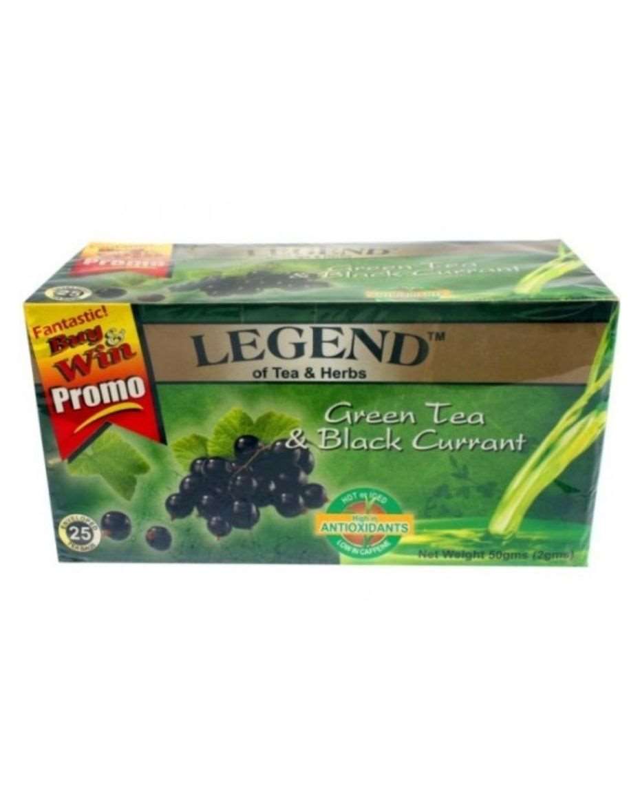 LEGEND GREEN TEA AND BLACKCURANT