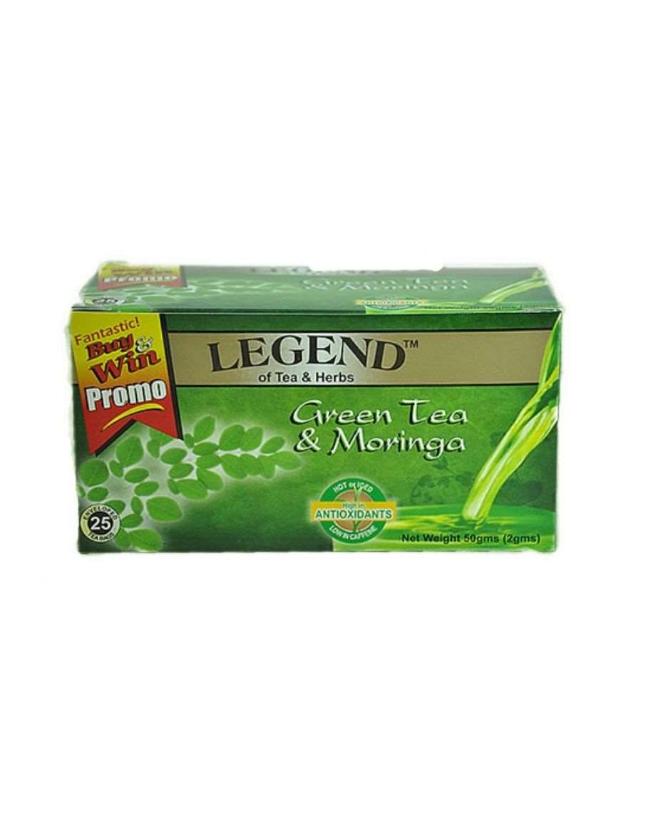 LEGEND GREEN TEA AND MORINGA