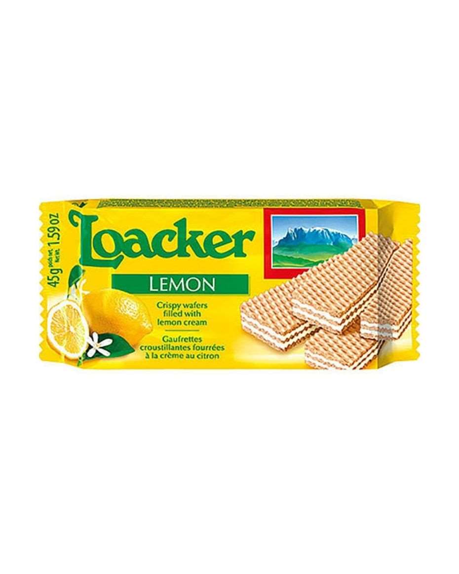 LOACKER WAFERS LEMON